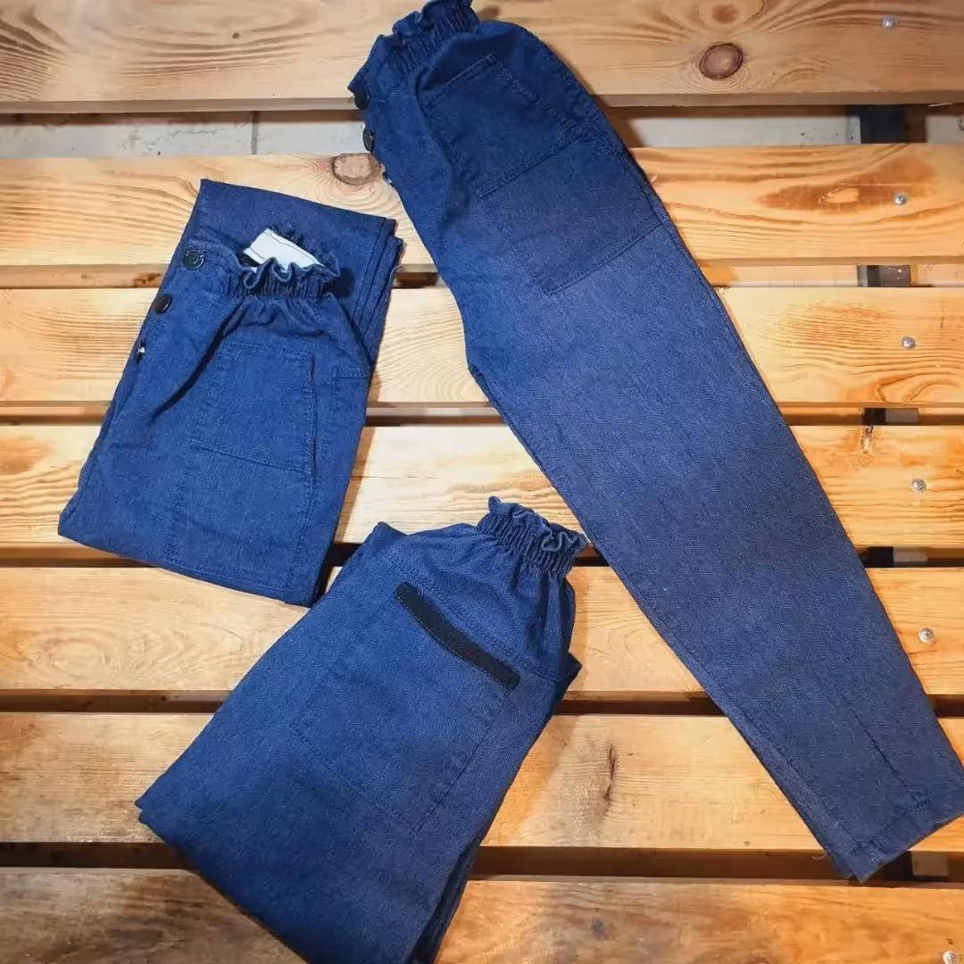 شلوار مام استایل دخترانه 