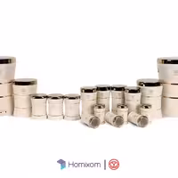 سرویس آشپزخانه اورانوس 17 پارچه کرمی