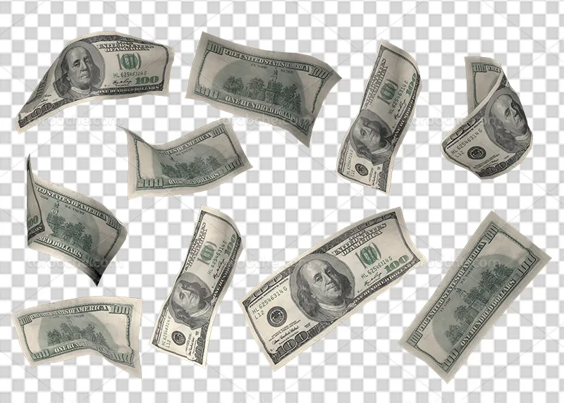 عکس PNG اسکناس دلار | گرافیک با طعم تربچه
