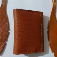  جاکارتی وجاکلیدی دوخته شده با چرم طبیعی 