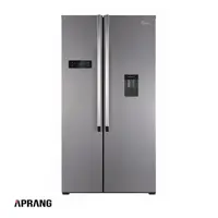 یخچال و فریزر ساید بای ساید جی پلاس مدل GSS-K715 - نقره ای