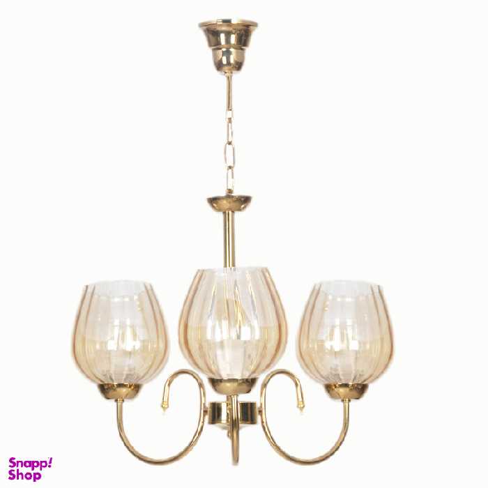 لوستر سه شعله چشمه نور کد AB817/3