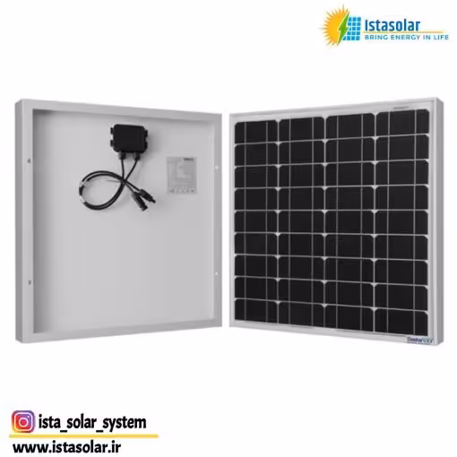 پنل خورشیدی  50 وات 12 ولت مونوکریستال رستار سولار