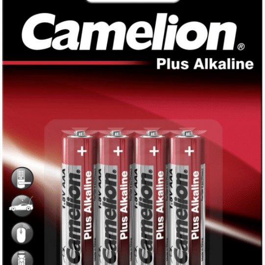 باطری نیم قلم کملیون پک 4 عددی