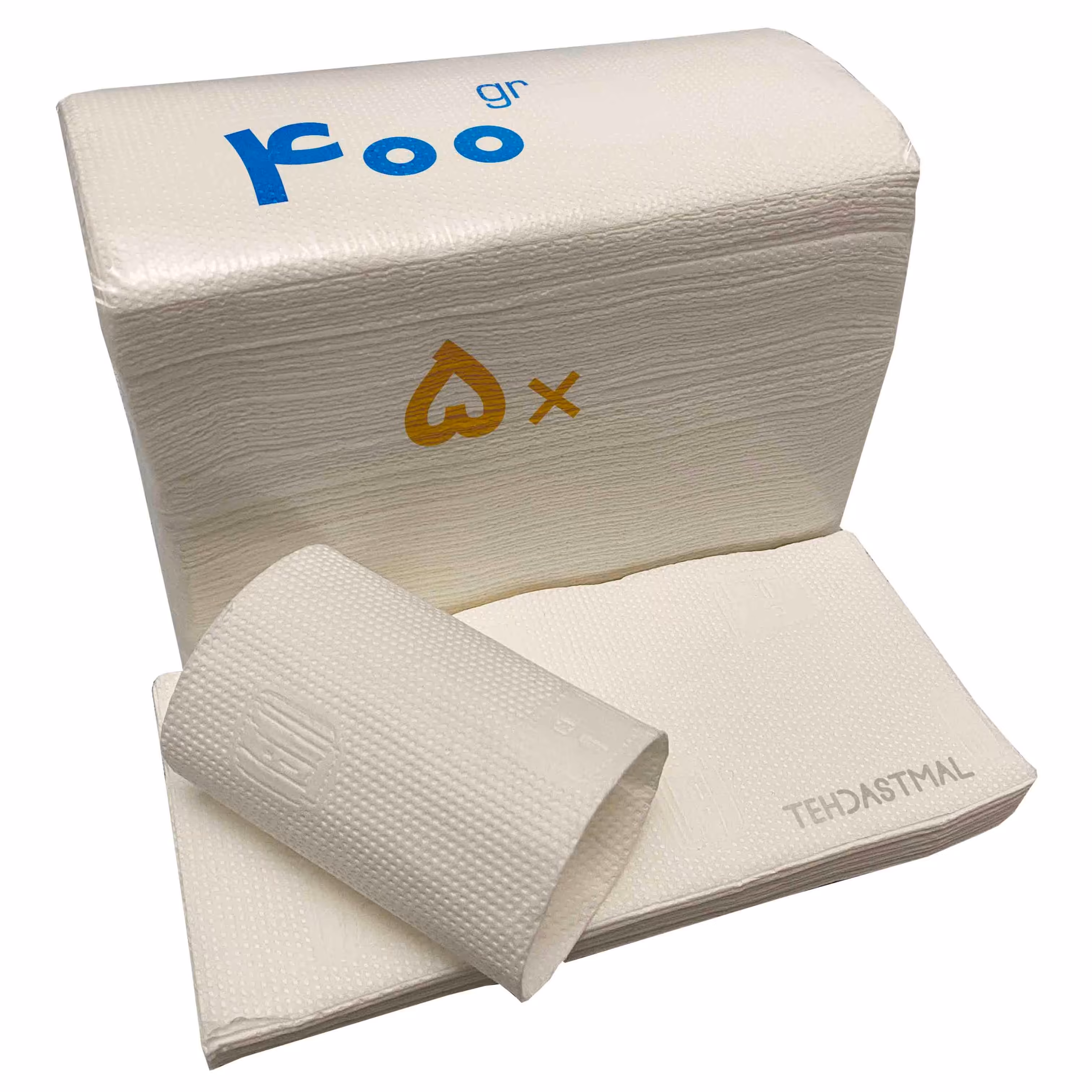  دستمال کاغذی حوله ای ضخیم  ( کیلویی )     