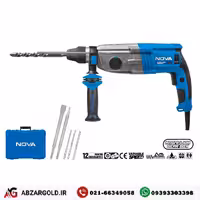 بتن کن سه حالته گیربکس فلزی 850 وات نووا مدل 2428