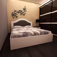 تخت خواب دو نفره  اعیان مدل FH369(ارسال با باربری.هزینه ارسال پس کرایه)