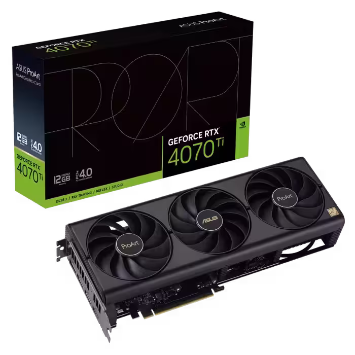 کارت گرافیک  ایسوس مدل ProArt GeForce RTX™ 4070 Ti حافظه 12 گیگابایت