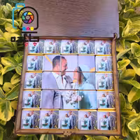 شکلات پازلی 25تکه هدیه 