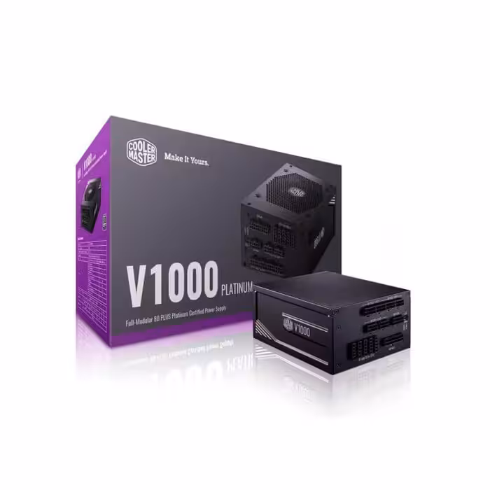 منبع تغذیه کولر مستر مدل V1000 PLATINUM Full Modular