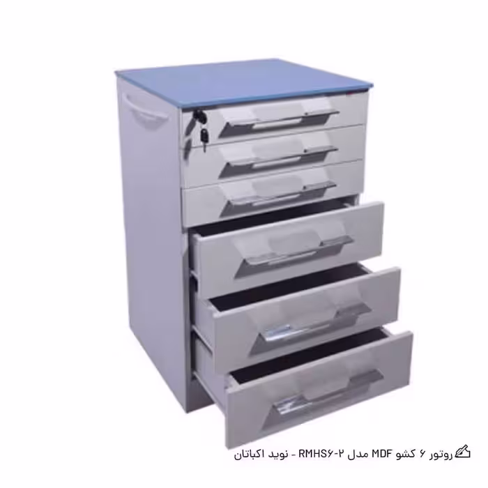 روتور 6 کشو MDF مدل RMHS6-2 – نوید اکباتان