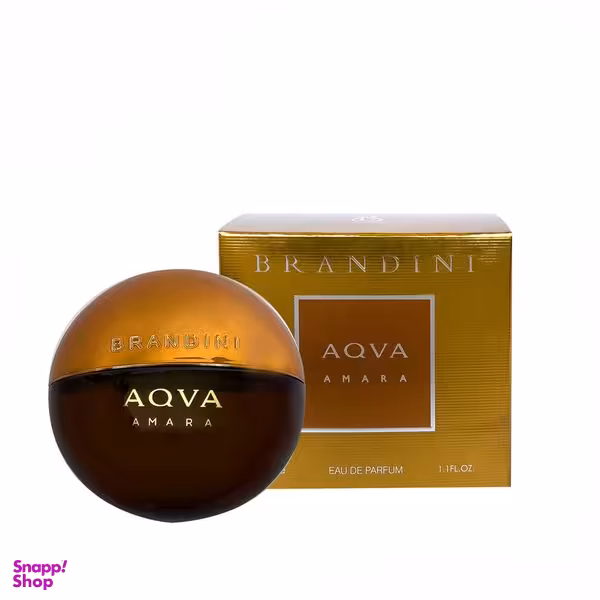 عطر جیبی مردانه برندینی مدل Aqva Amara حجم 33 میلی لیتر