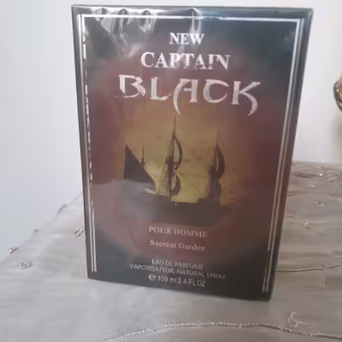 ادکلن کاپیتان بلک سکرت گاردن NEW CAPTAIN BLACK SECREAT GARDEN
