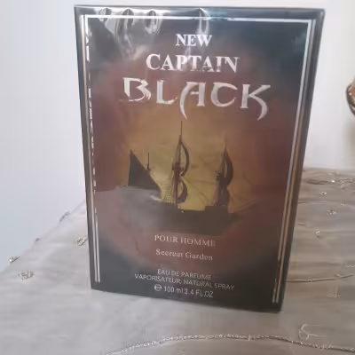 ادکلن کاپیتان بلک سکرت گاردن NEW CAPTAIN BLACK SECREAT GARDEN