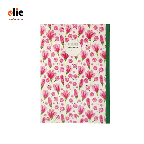 دفتر 100 برگ پاپکو طرح گل