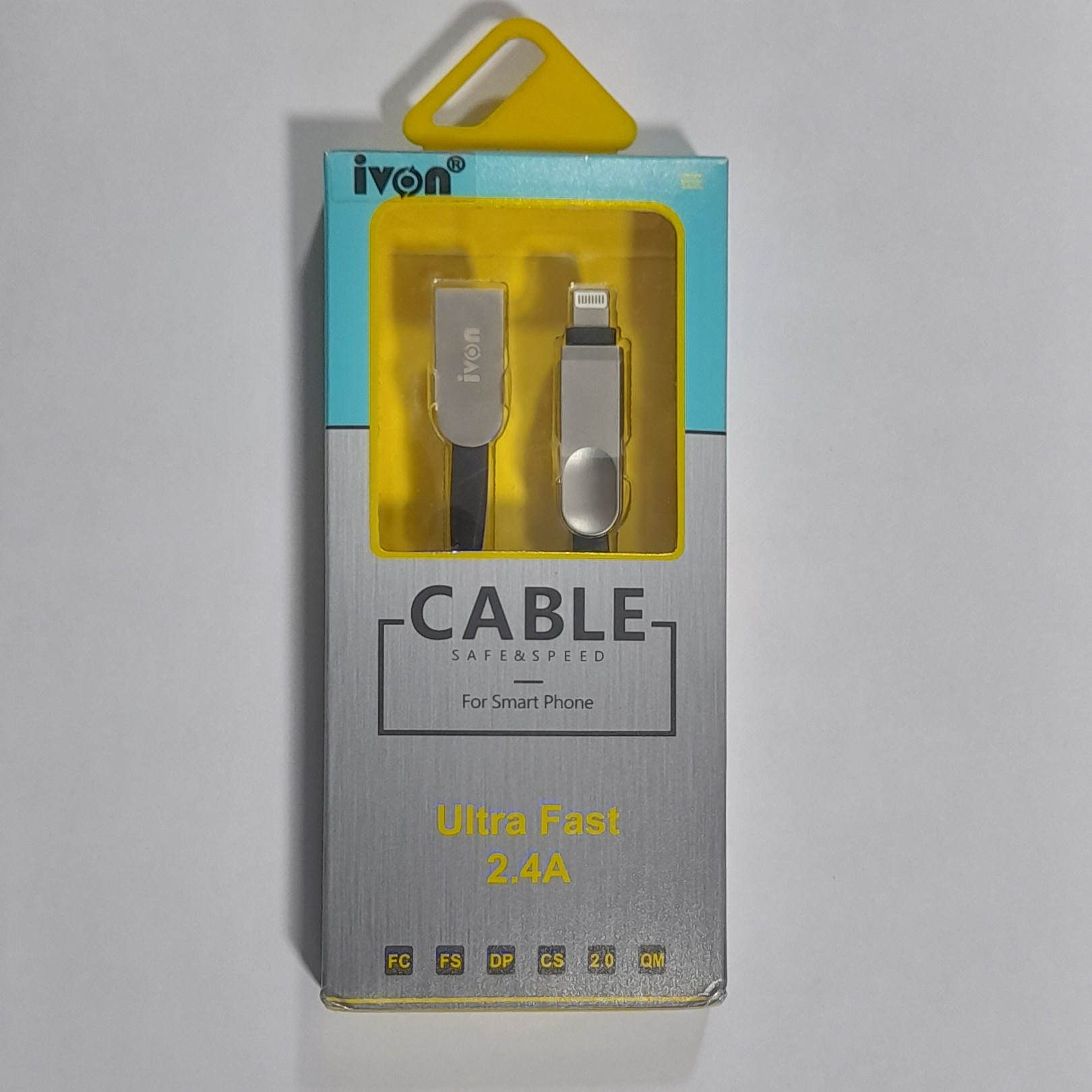 کابل شارژ  دو کاره آیفون و اندرویدی