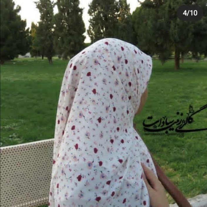 روسری تک حریر