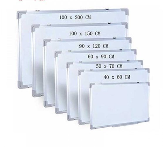 تخته وایت برد سایز50*30 ساده ونوس