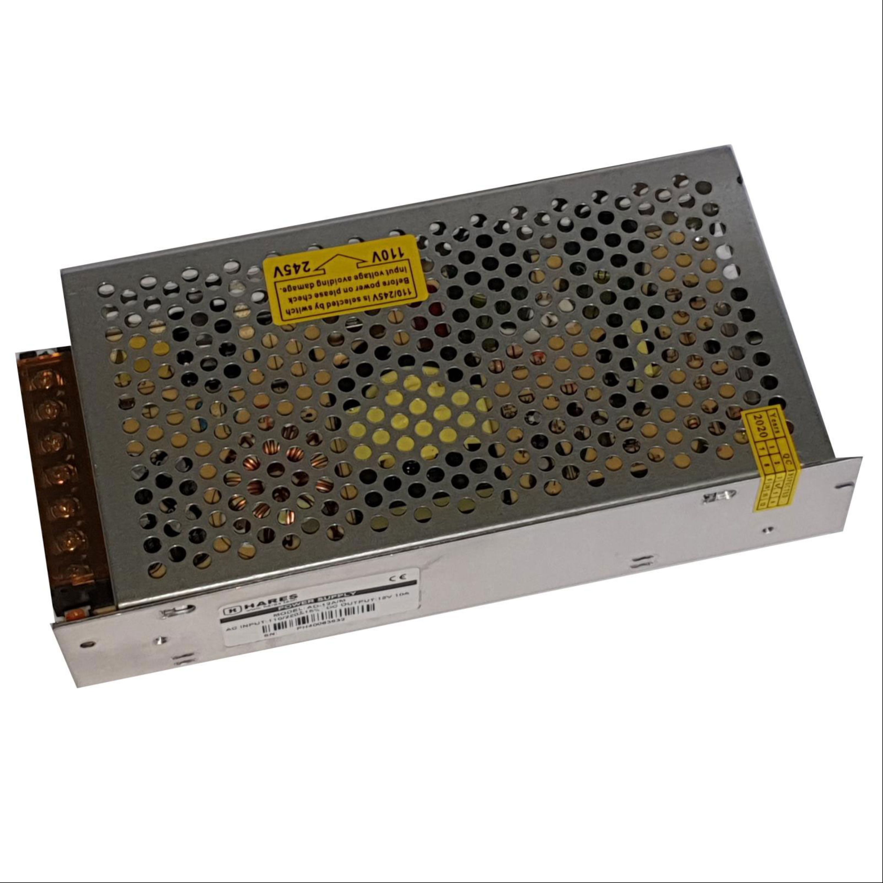 آداپتور سوئیچینگ 12 ولت 10 آمپر HARES مدل AD-12AM