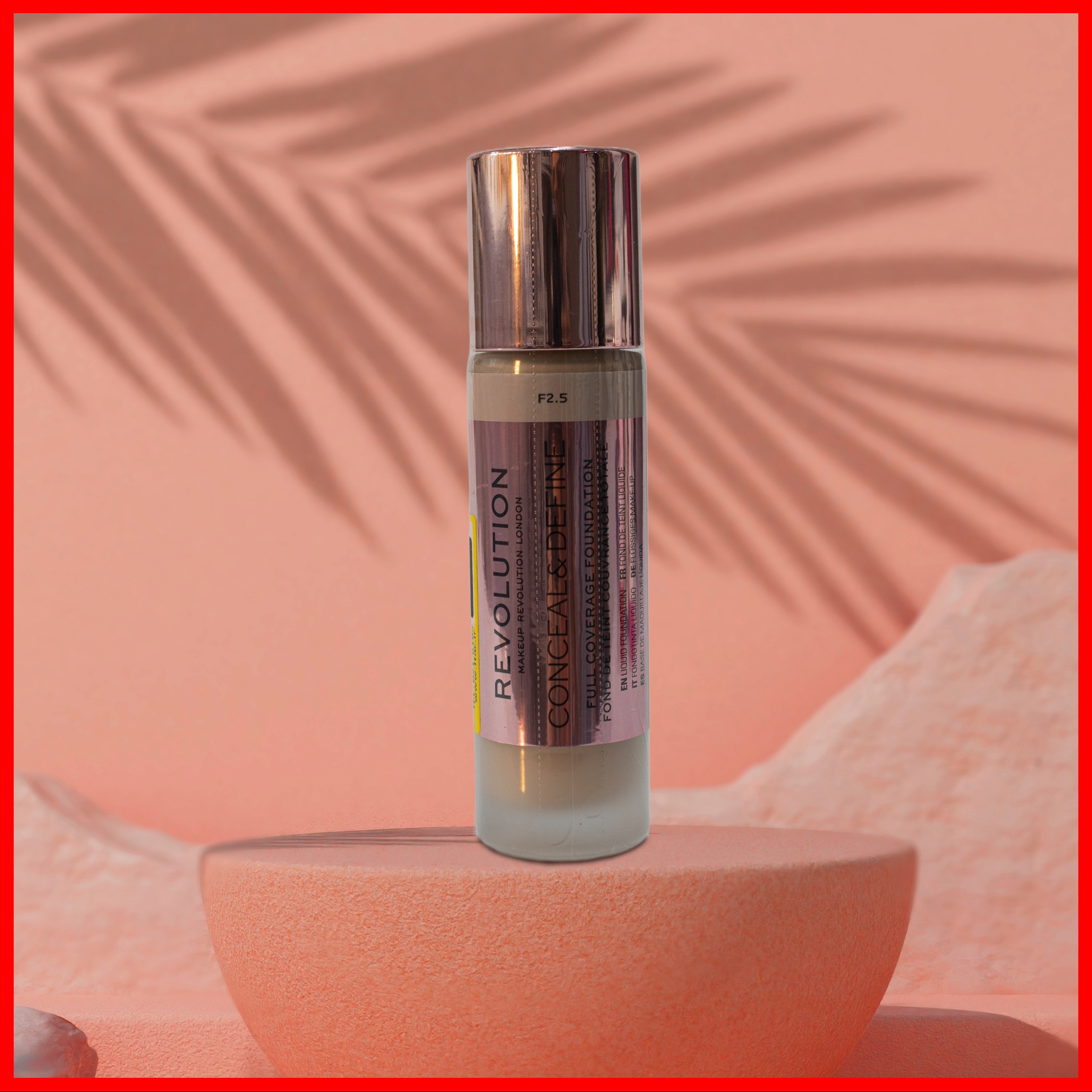 کرم پودر رولوشن اصلی با کاور بالا و مناسب استفاده روزانه