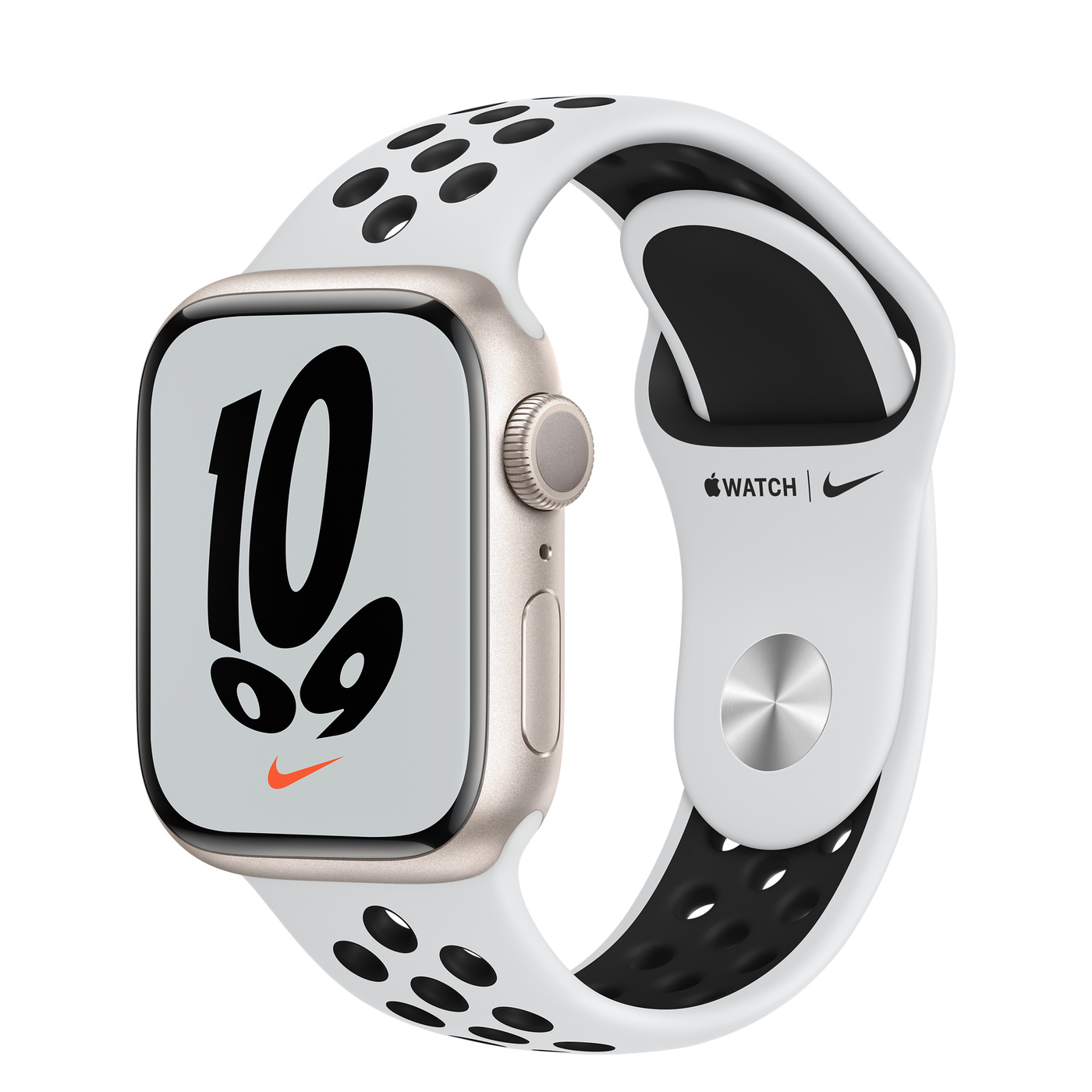 اپل واچ سری 7 41 میلی متر &#8211; Apple watch series 7 41mm (Nike Silver) (گارانتی ZAA )
