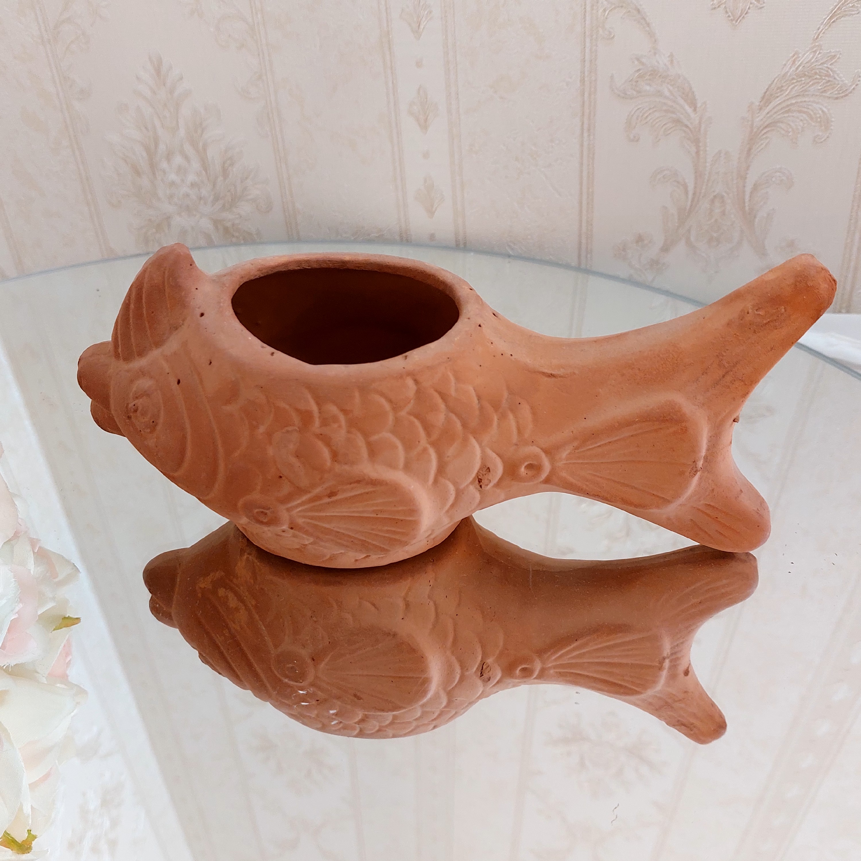 سفال خام طرح ماهی