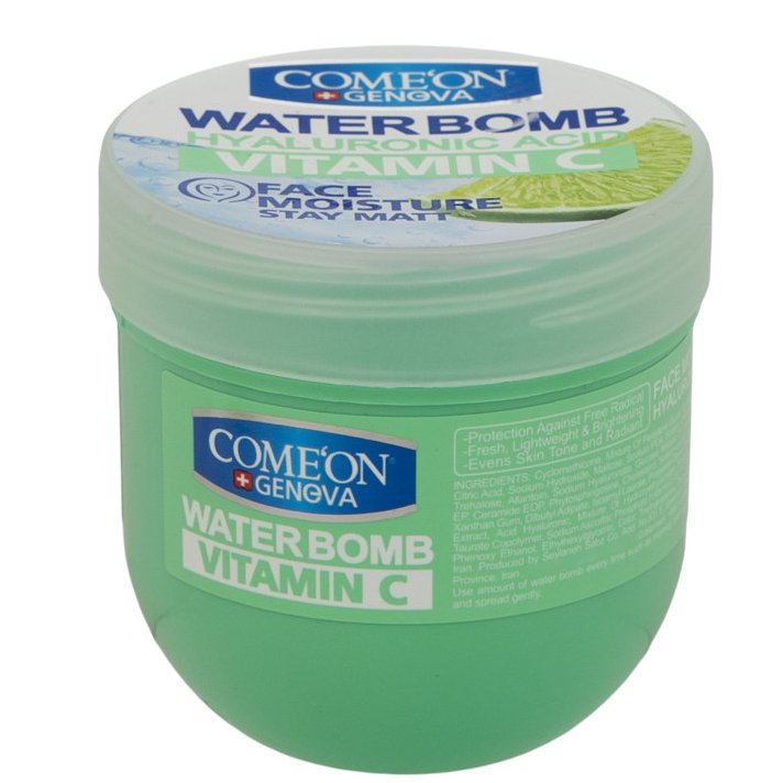 کرم آبرسان کامان سری واتربمب مدل VITAMIN C حجم 200 میلی لیتر

