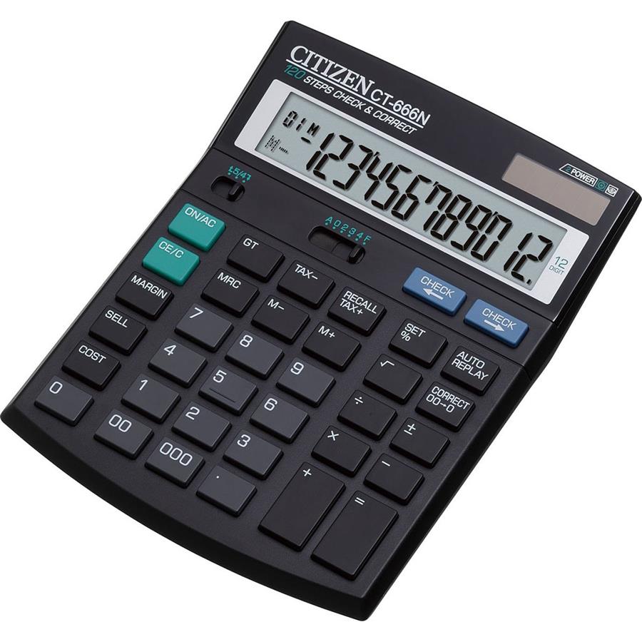 ماشین حساب رومیزی سیتیزن مدل CT-666N
