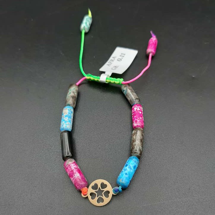 دستبند بند سنگی20و طلا110سوت