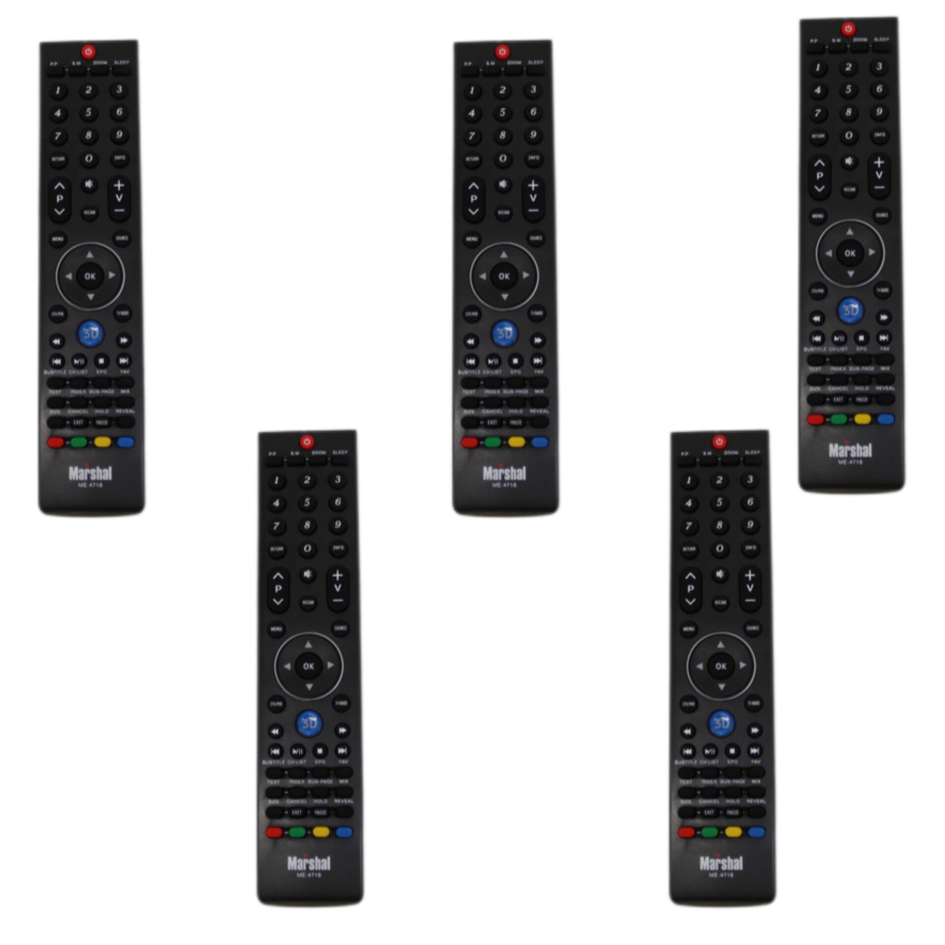 کنترل مارشال رکورد دار مدل 4228 بسته پنج عددی فروش عمده الکتوبکا کد 2023