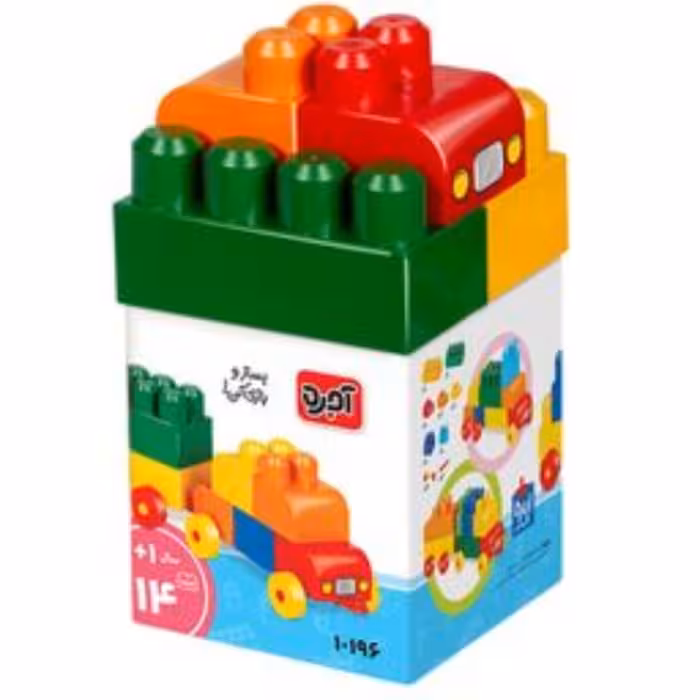 بسته آجره 14 قطعه کد 10196بافرزندان