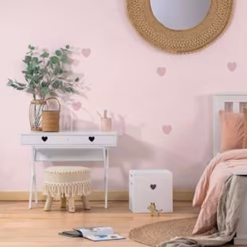 میز تحریر دخترانه ساده -k65