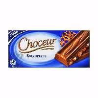 شکلات با تکه های چوب شور 200 گرم شوکور - choceur