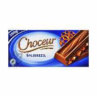 شکلات با تکه های چوب شور 200 گرم شوکور - choceur