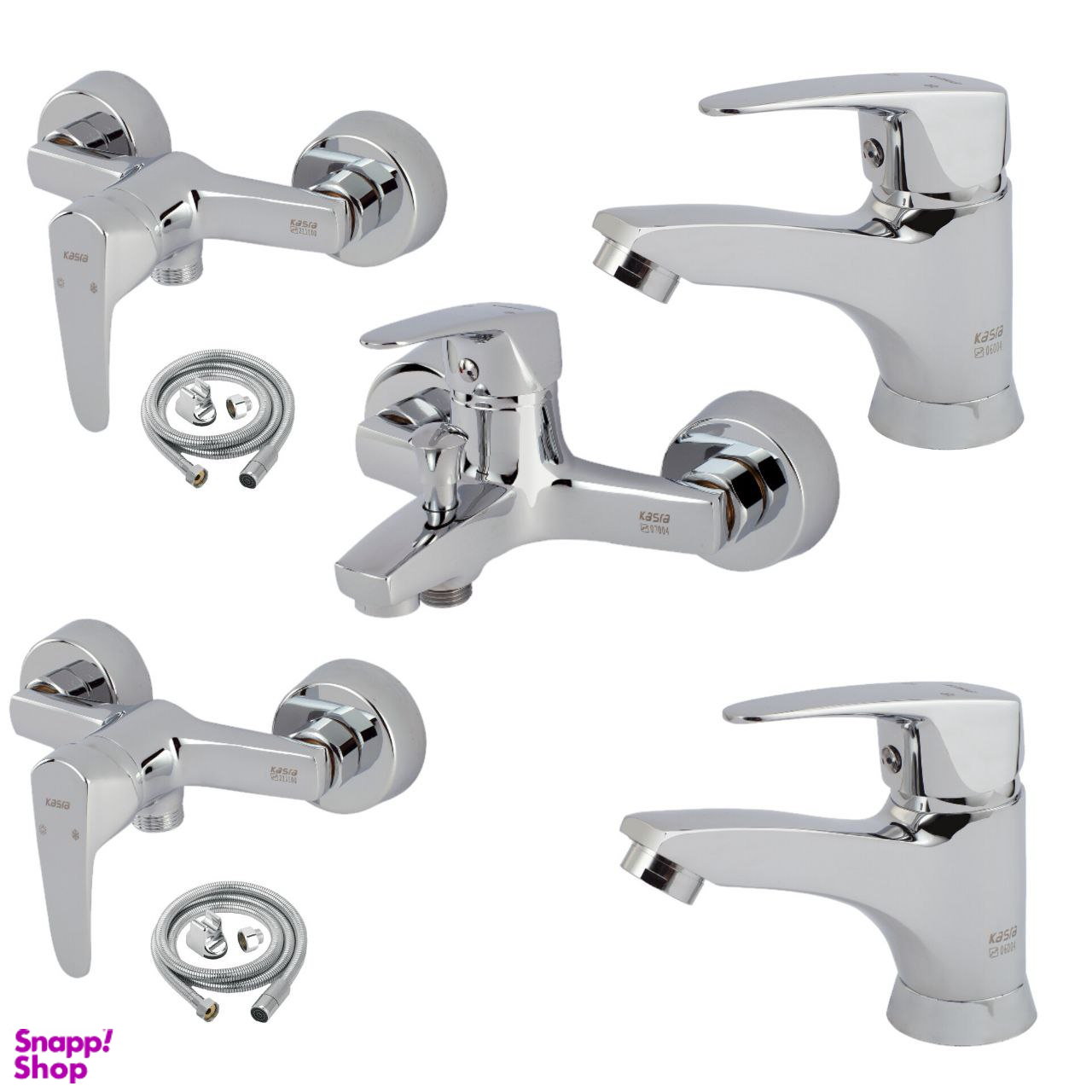 ست شیرآلات کسری مدل سانا مجموعه 7 عددی