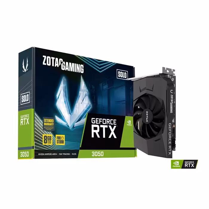 کارت گرافیک زوتاک GAMING GeForce RTX 3050 ECO Solo 8GB GDDR6