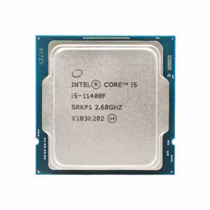 پردازنده مرکزی اینتل سری Rocket Lake مدل Core i5 11400F Box فروش به همراه خرید مادربرد