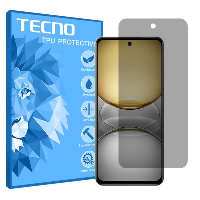 گلس ریلمی C75 مدل هیدروژلی پرایوسی برند تکنو کد S