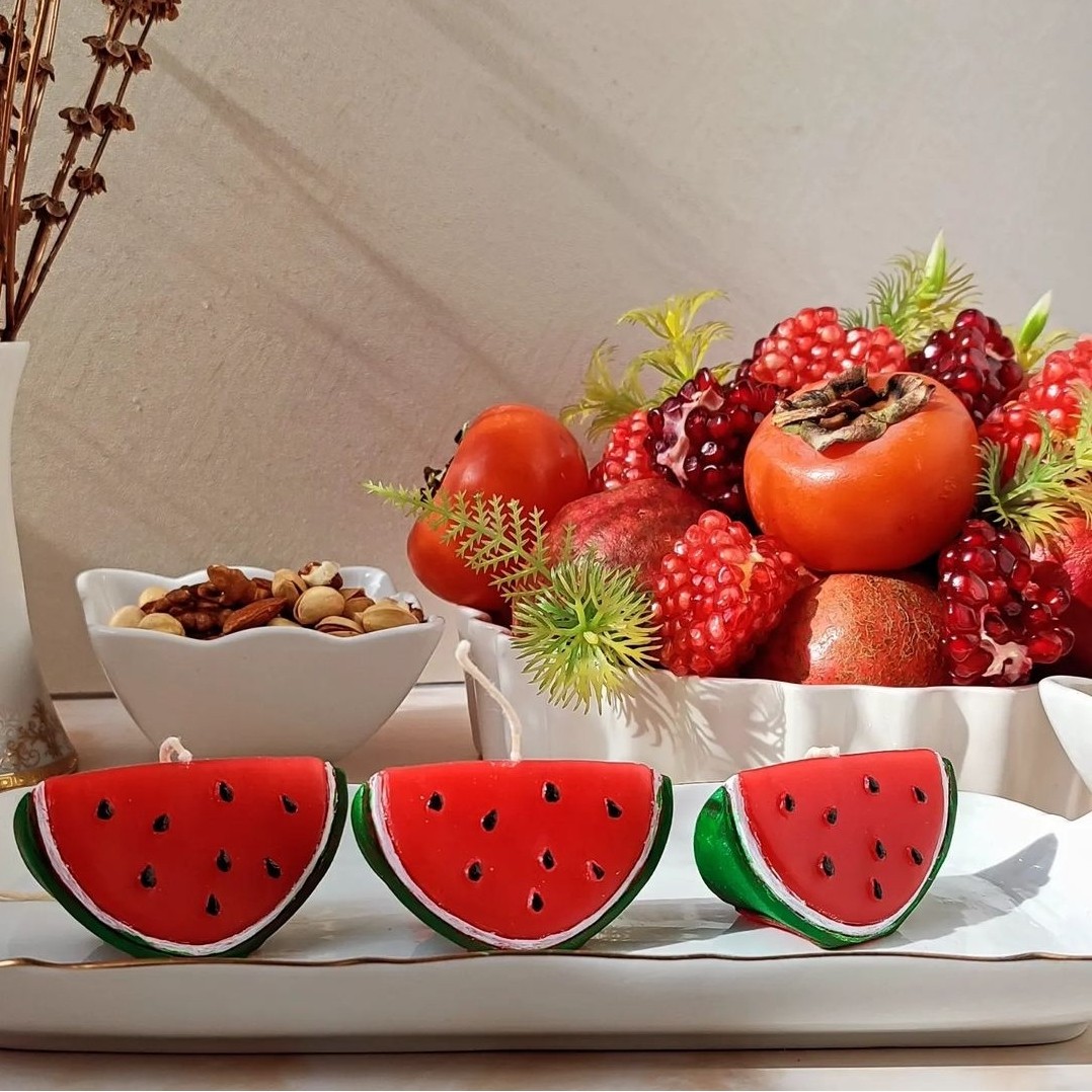 شمع قاچ هندوانه 