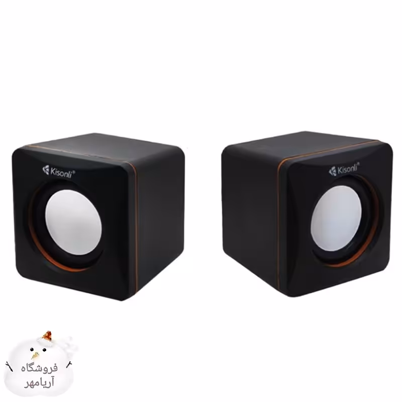 اسپیکر  دسکتاپی مدل Kisonli V310-رنگ مشکی