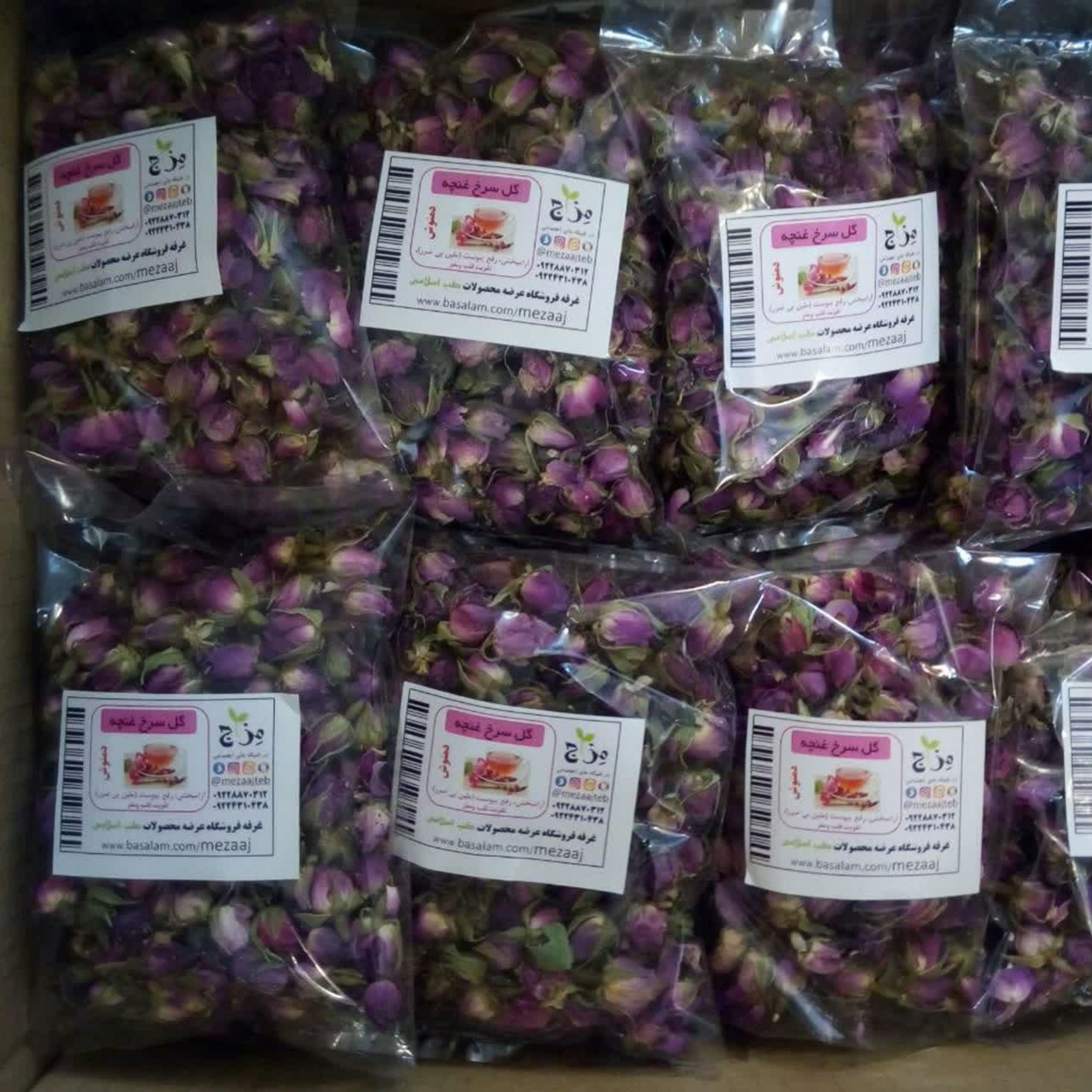 گل سرخ غنچه (درجه1) اعلا