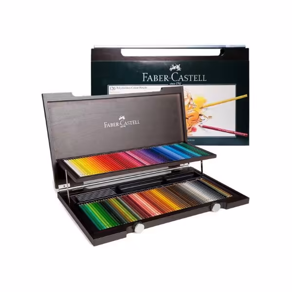مداد رنگی فابر کاستل 120 رنگ مدل Polychromos