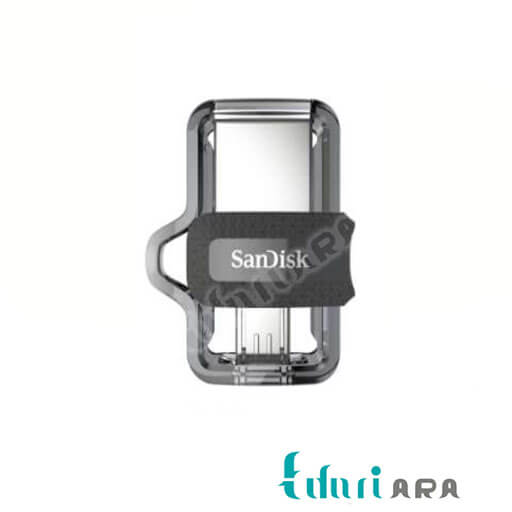 فلش مموری سن دیسک مدل Ultra Dual Drive M3.0 ظرفیت 32 گیگابایت