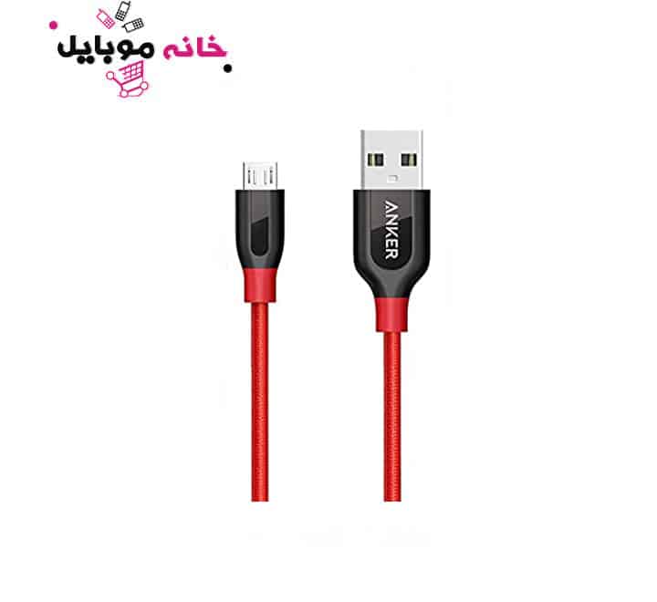 کابل تبدیل USB به MicroUSB انکر مدل A8142H91 PowerLine Plus