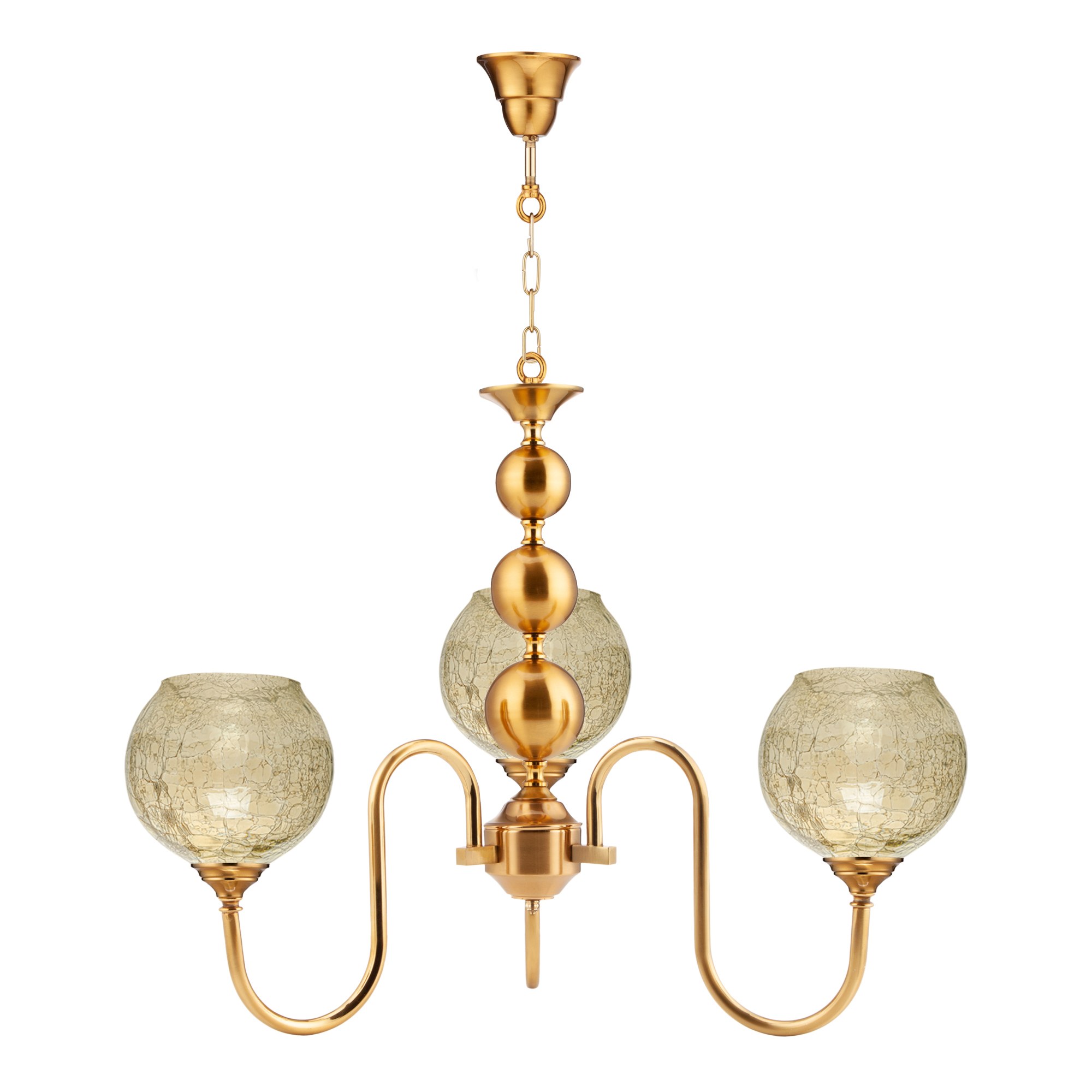 لوستر 3 شعله زیمادور مدل غزال کد ZD-03