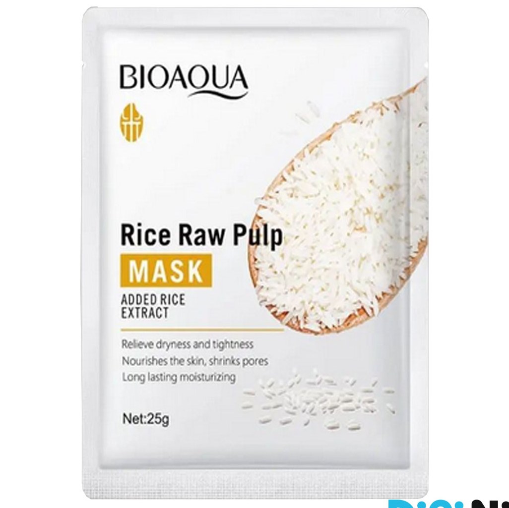 ماسک ورقه ای برنج بیوآکوا(پک 5عددی)
