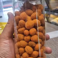 بادام زمینی روکش دار باربیکیو 250گرم 