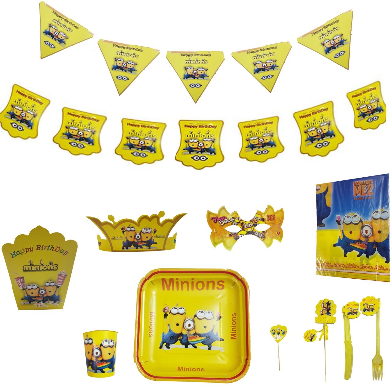 تم جشن تولد مدل مینیون ها