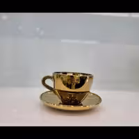 فنجان نعلبکی 12 پارچه کورالو طلایی