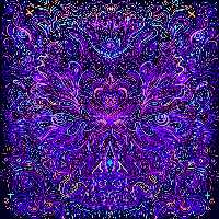 بک دراپ بلک لایت (فلورسنت) طرح شماره 2